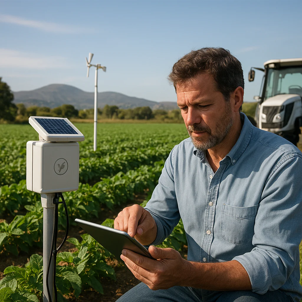 AgriTech Sostenibile e Dati Ambientali