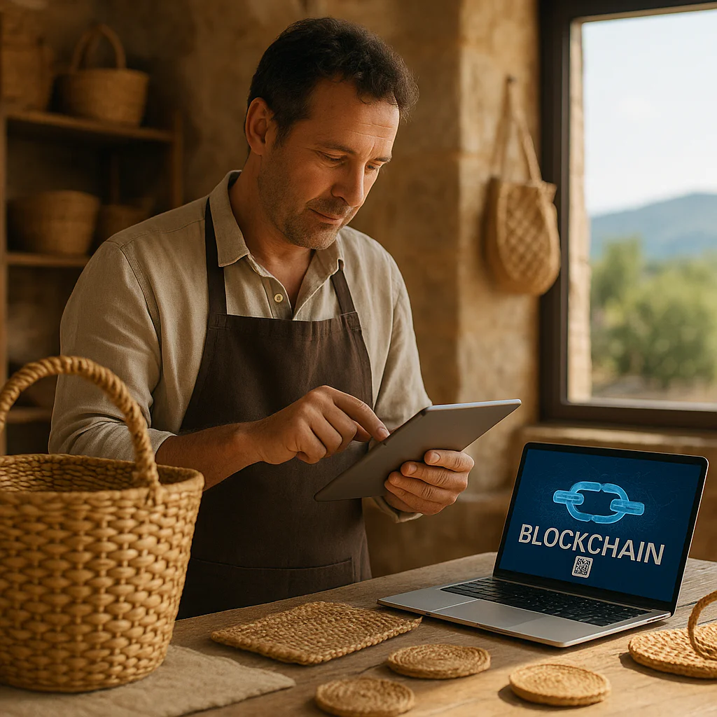 Blockchain per Autenticità Artigianale: Identità Digitale, Smart Contract e Marketplace