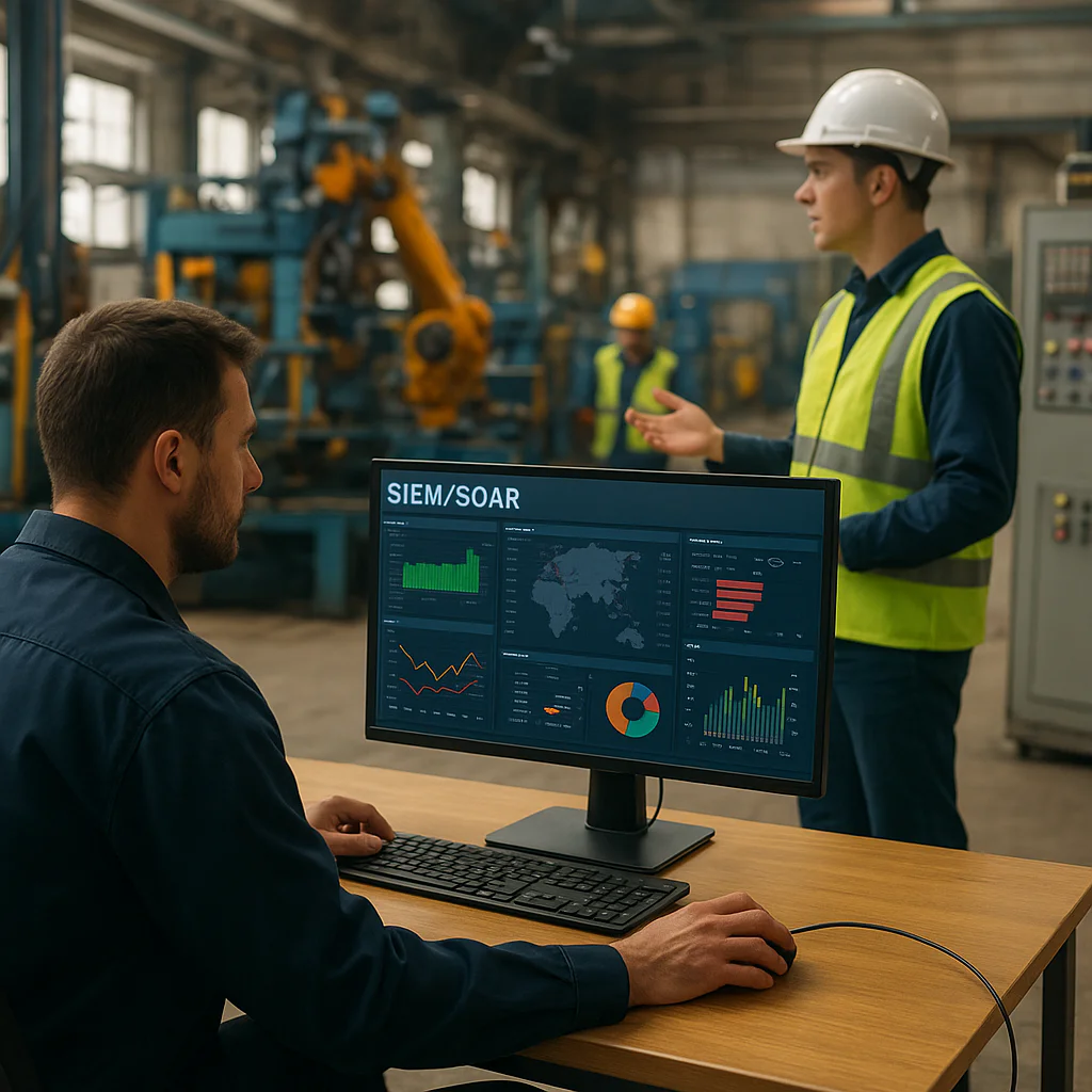 SIEM/SOAR per Distretti Produttivi: Monitoraggio, Automazione e Risposta Coordinata