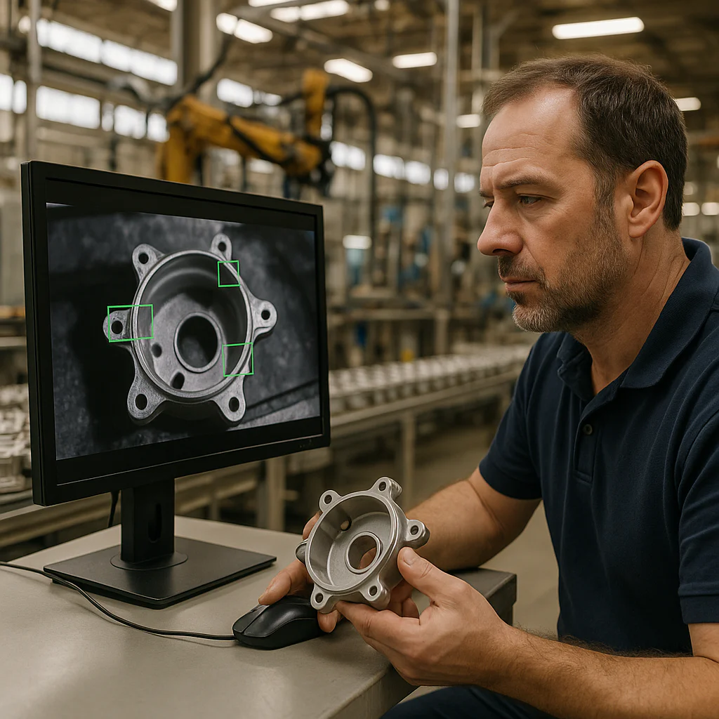 AI Per il Controllo Qualità Visivo nella Manifattura: Visione Artificiale, Deep Learning e PMI Più Efficienti
