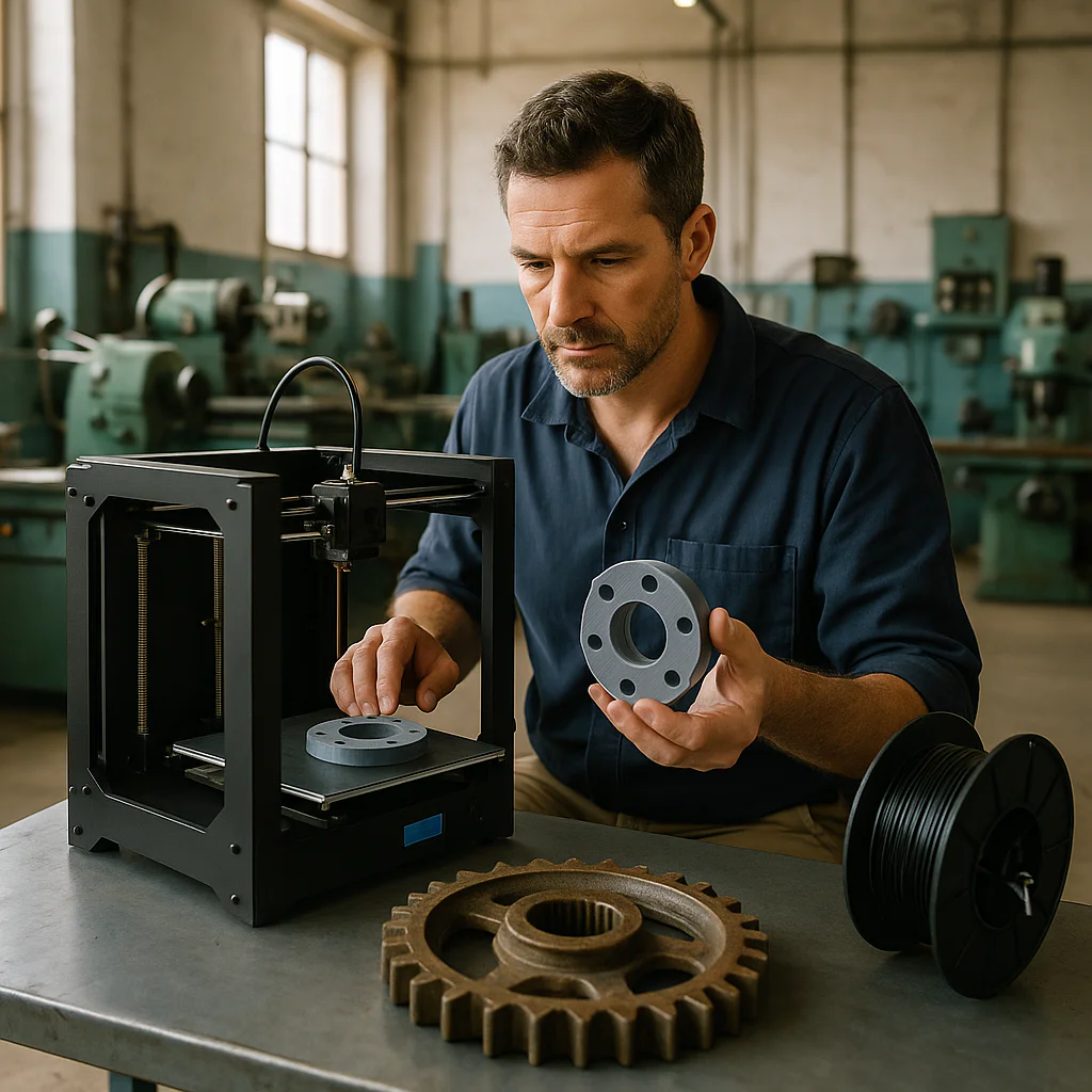 Manifattura: Additive Manufacturing per Ricambi Rari